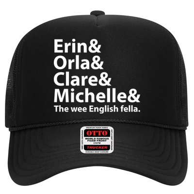 Erin Orla Clare Michelle And The Wee English Fella Trucker Hat