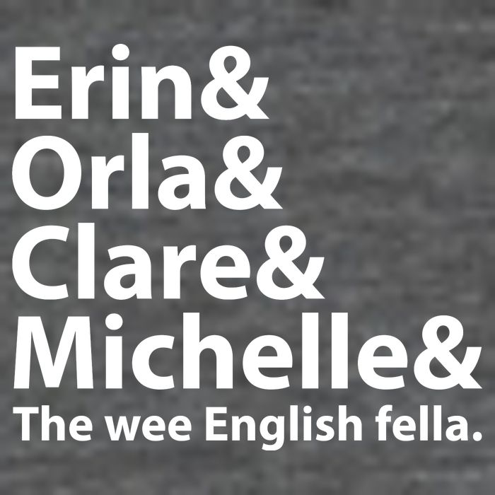 Erin Orla Clare Michelle And The Wee English Fella Backpack