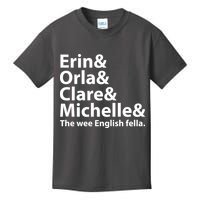 Erin Orla Clare Michelle And The Wee English Fella Kids T-Shirt