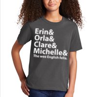 Erin Orla Clare Michelle And The Wee English Fella Kids T-Shirt