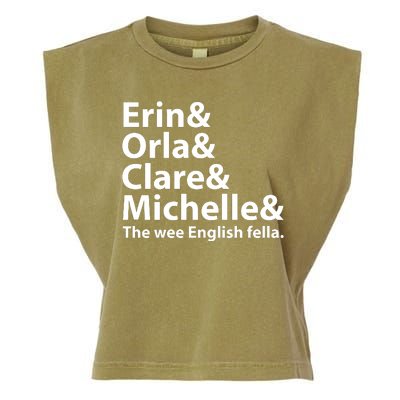 Erin Orla Clare Michelle And The Wee English Fella Garment-Dyed Women's Muscle Tee