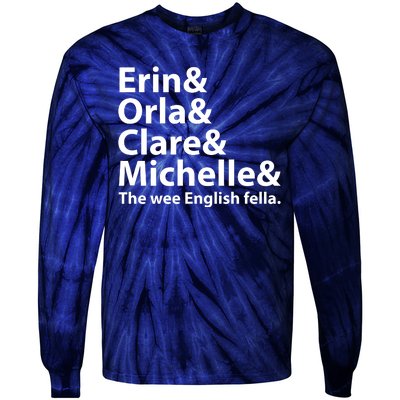 Erin Orla Clare Michelle And The Wee English Fella Tie-Dye Long Sleeve Shirt