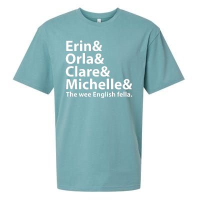 Erin Orla Clare Michelle And The Wee English Fella Sueded Cloud Jersey T-Shirt