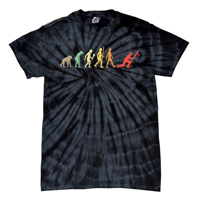 Evolution of Cricket Sports American Cricket Tie-Dye T-Shirt