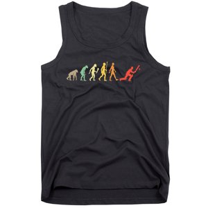 Evolution of Cricket Sports American Cricket Tank Top