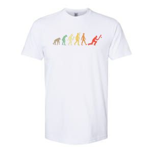 Evolution of Cricket Sports American Cricket Softstyle CVC T-Shirt