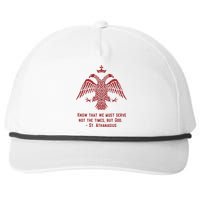 Eastern Orthodox Christian Snapback Five-Panel Rope Hat