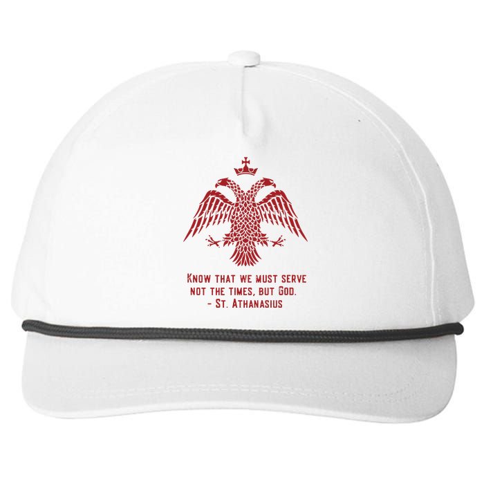 Eastern Orthodox Christian Snapback Five-Panel Rope Hat