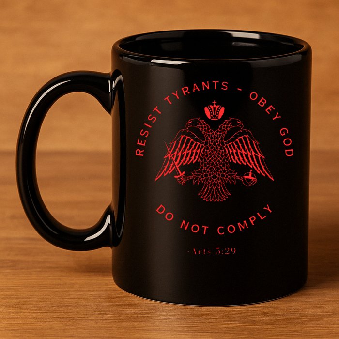 Eastern Orthodox Christian 11oz C Handle Ceramic Mug