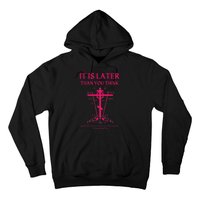 Eastern Orthodox Christian Seraphim Rose Calvary Cross Hoodie