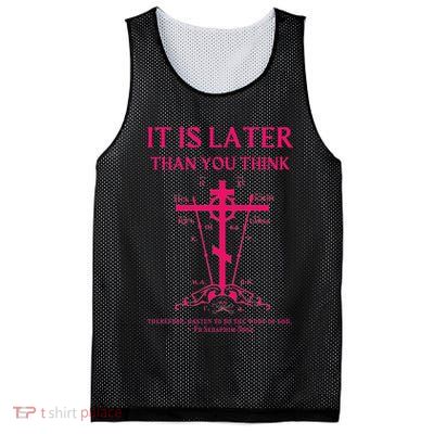 Eastern Orthodox Christian Seraphim Rose Calvary Cross Mesh Reversible Basketball Jersey Tank