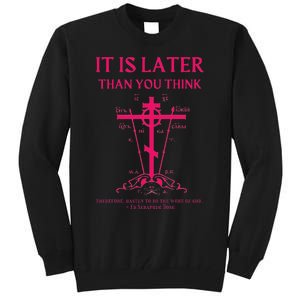 Eastern Orthodox Christian Seraphim Rose Calvary Cross Tall Sweatshirt