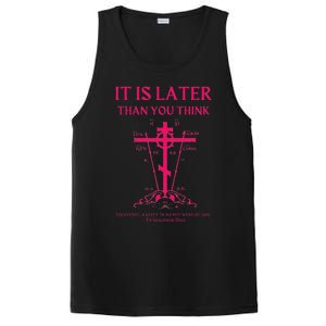 Eastern Orthodox Christian Seraphim Rose Calvary Cross PosiCharge Competitor Tank