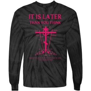 Eastern Orthodox Christian Seraphim Rose Calvary Cross Tie-Dye Long Sleeve Shirt