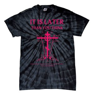 Eastern Orthodox Christian Seraphim Rose Calvary Cross Tie-Dye T-Shirt