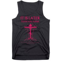 Eastern Orthodox Christian Seraphim Rose Calvary Cross Tank Top