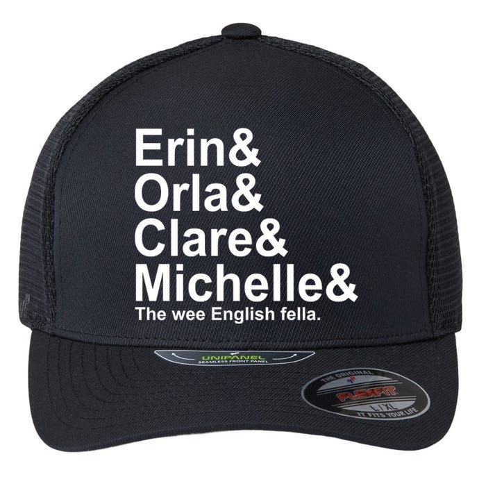 Erin Orla Clare Michelle The Wee English Fella Flexfit Unipanel Trucker Cap