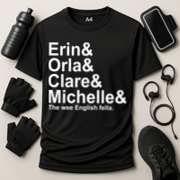 Erin Orla Clare Michelle The Wee English Fella Cooling Performance Crew T-Shirt