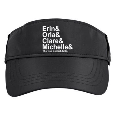 Erin Orla Clare Michelle The Wee English Fella Adult Drive Performance Visor