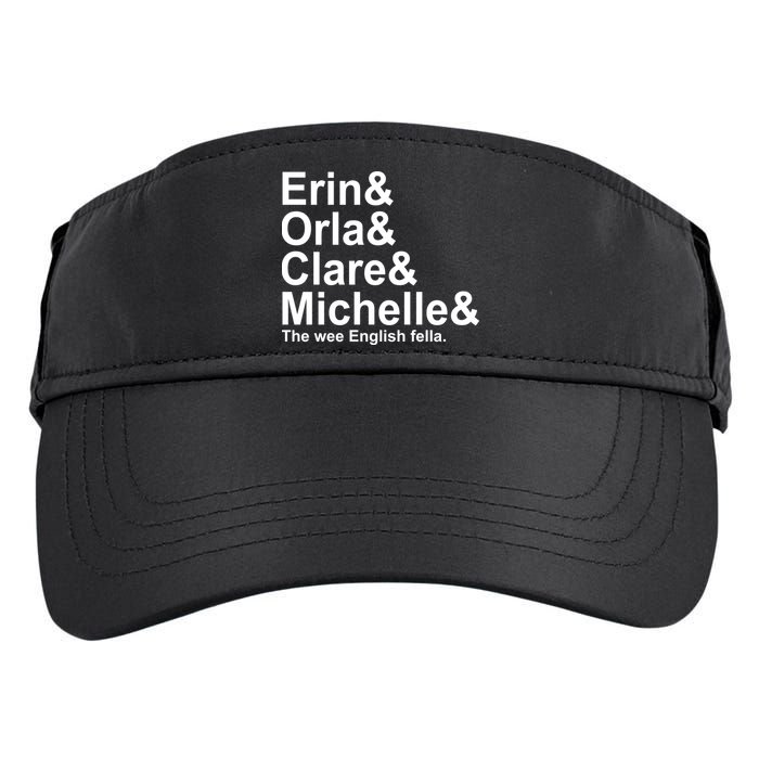 Erin Orla Clare Michelle The Wee English Fella Adult Drive Performance Visor