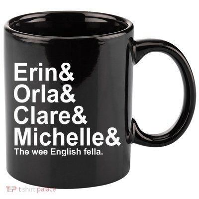 Erin Orla Clare Michelle The Wee English Fella 11oz C Handle Ceramic Mug