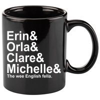 Erin Orla Clare Michelle The Wee English Fella 11oz C Handle Ceramic Mug