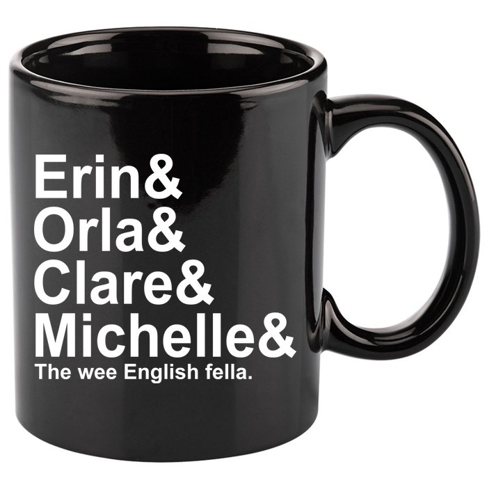 Erin Orla Clare Michelle The Wee English Fella 11oz C Handle Ceramic Mug