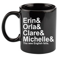 Erin Orla Clare Michelle The Wee English Fella 11oz C Handle Ceramic Mug