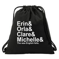 Erin Orla Clare Michelle The Wee English Fella Drawstring Bag