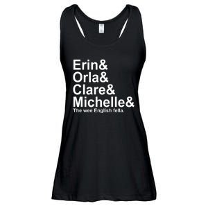 Erin Orla Clare Michelle The Wee English Fella Ladies Essential Flowy Tank