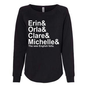 Erin Orla Clare Michelle The Wee English Fella Womens California Wash Sweatshirt