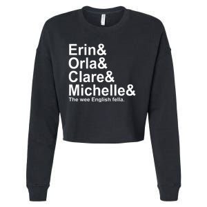 Erin Orla Clare Michelle The Wee English Fella Cropped Pullover Crew