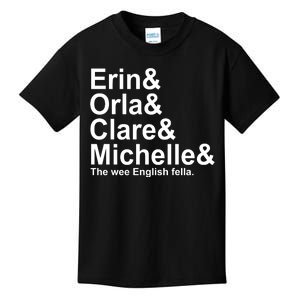 Erin Orla Clare Michelle The Wee English Fella Kids T-Shirt