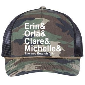 Erin Orla Clare Michelle The Wee English Fella Retro Rope Trucker Hat Cap