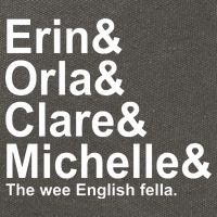 Erin Orla Clare Michelle The Wee English Fella Cotton Canvas Backpack