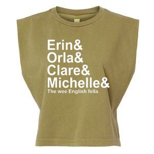 Erin Orla Clare Michelle The Wee English Fella Garment-Dyed Women's Muscle Tee