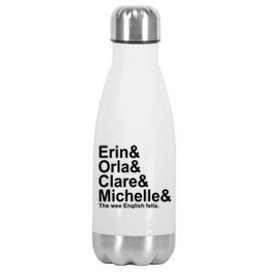 Erin Orla Clare Michelle The Wee English Fella Stainless Steel Insulated Water Bottle