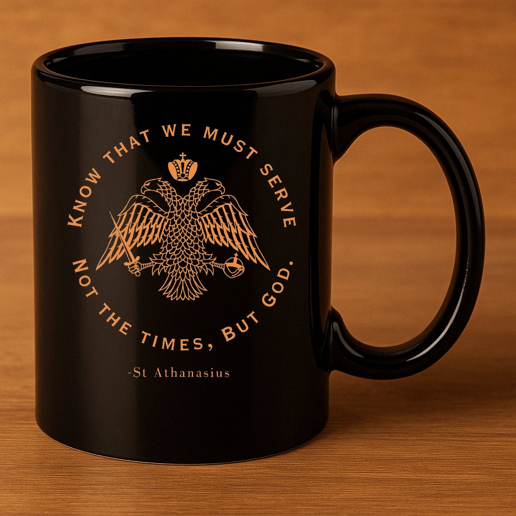 Eastern Orthodox Christian Saint Athanasius 11oz C Handle Ceramic Mug