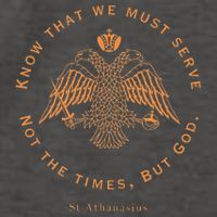 Eastern Orthodox Christian Saint Athanasius Vector Backpack