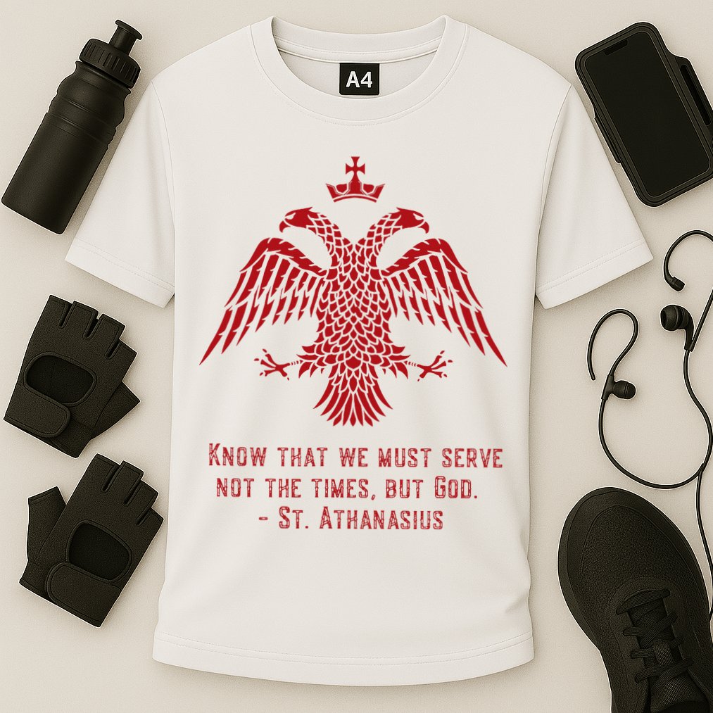 Eastern Orthodox Christian Cooling Performance Crew T-Shirt