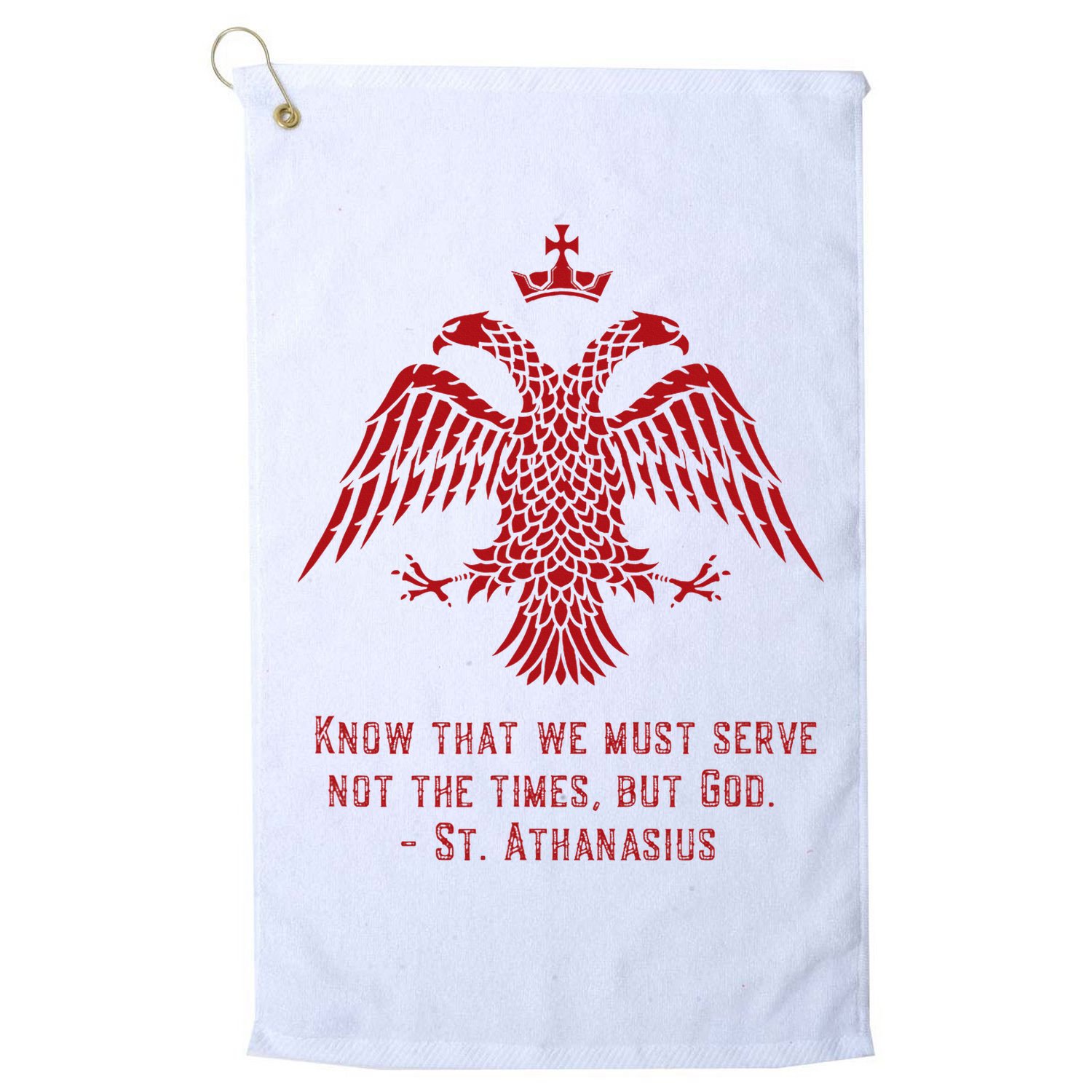 Eastern Orthodox Christian Golf Towel