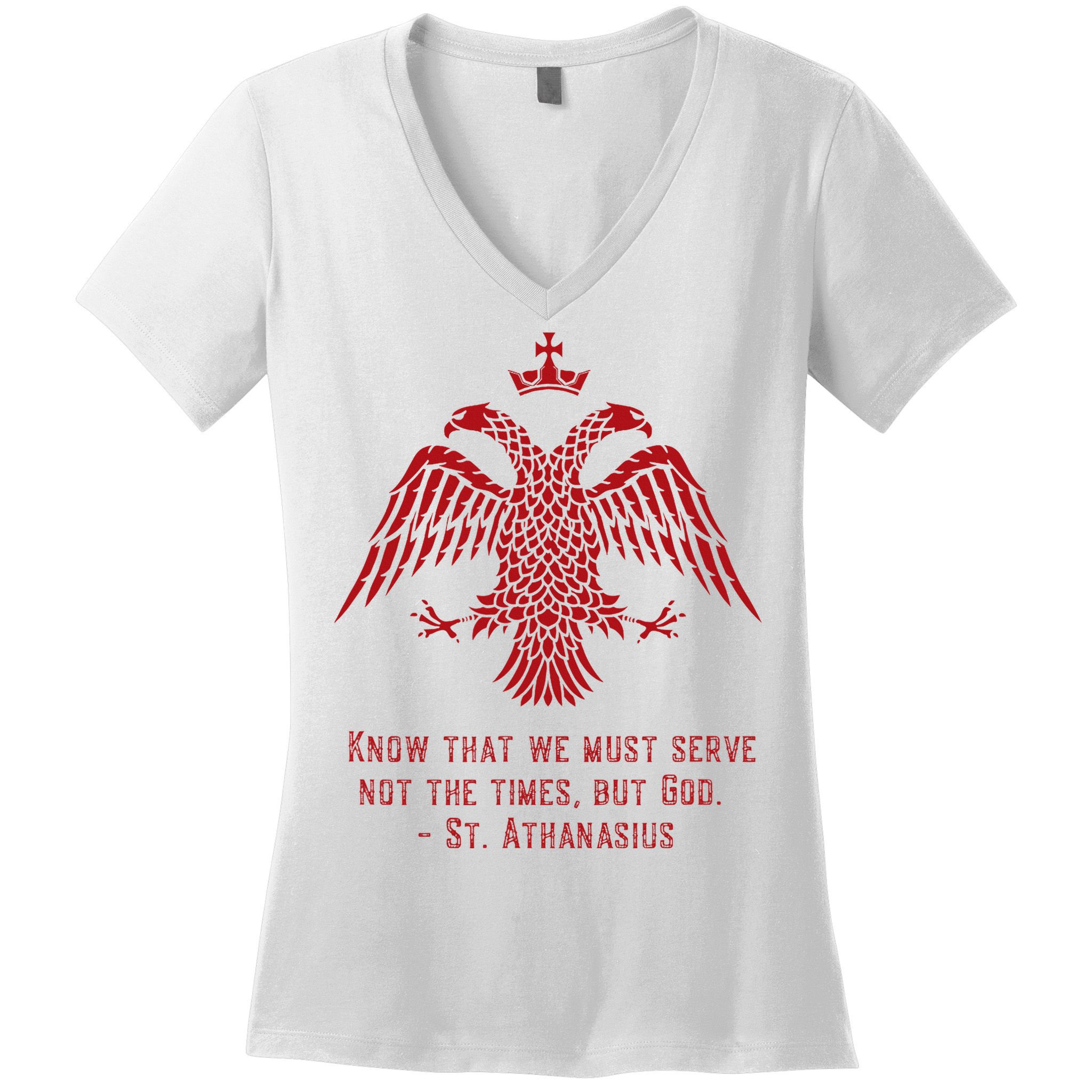 Eastern Orthodox Christian Women's V-Neck T-Shirt