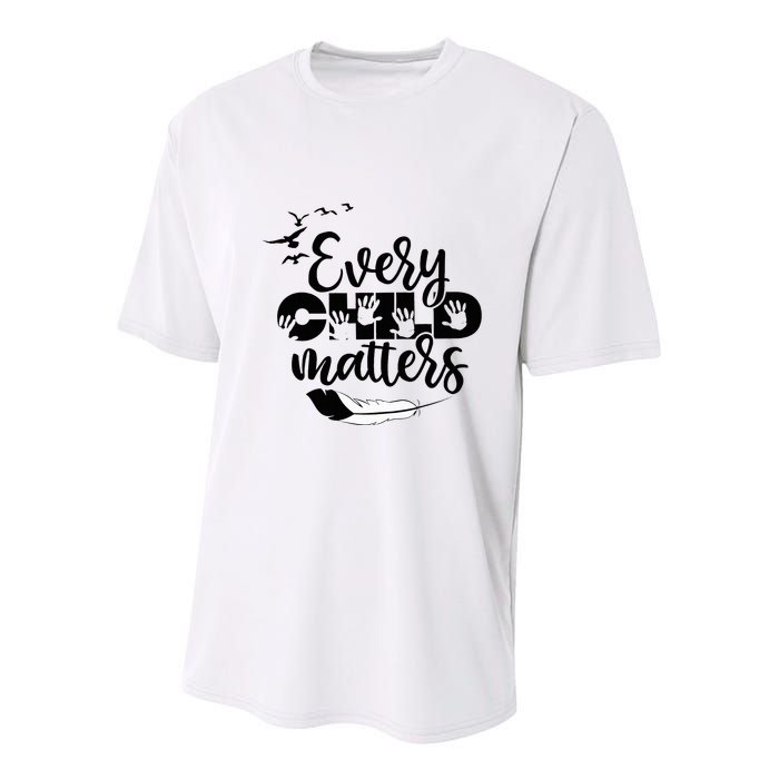 Every Orange Day Child Kindness Matter 2024 Anti Bully Youth Performance Sprint T-Shirt