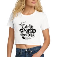 Every Orange Day Child Kindness Matter 2024 Anti Bully Women's Crop Top Tee