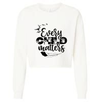 Every Orange Day Child Kindness Matter 2024 Anti Bully Cropped Pullover Crew