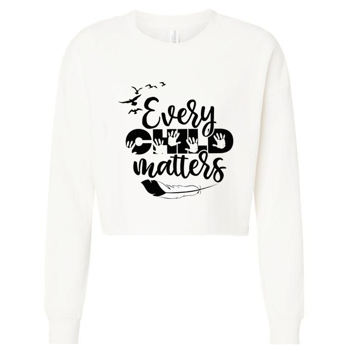 Every Orange Day Child Kindness Matter 2024 Anti Bully Cropped Pullover Crew