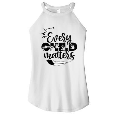 Every Orange Day Child Kindness Matter 2024 Anti Bully Women's Perfect Tri Rocker Tank