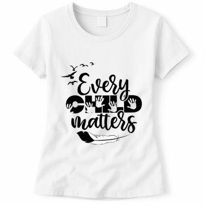 Every Orange Day Child Kindness Matter 2024 Anti Bully Womens T-Shirt