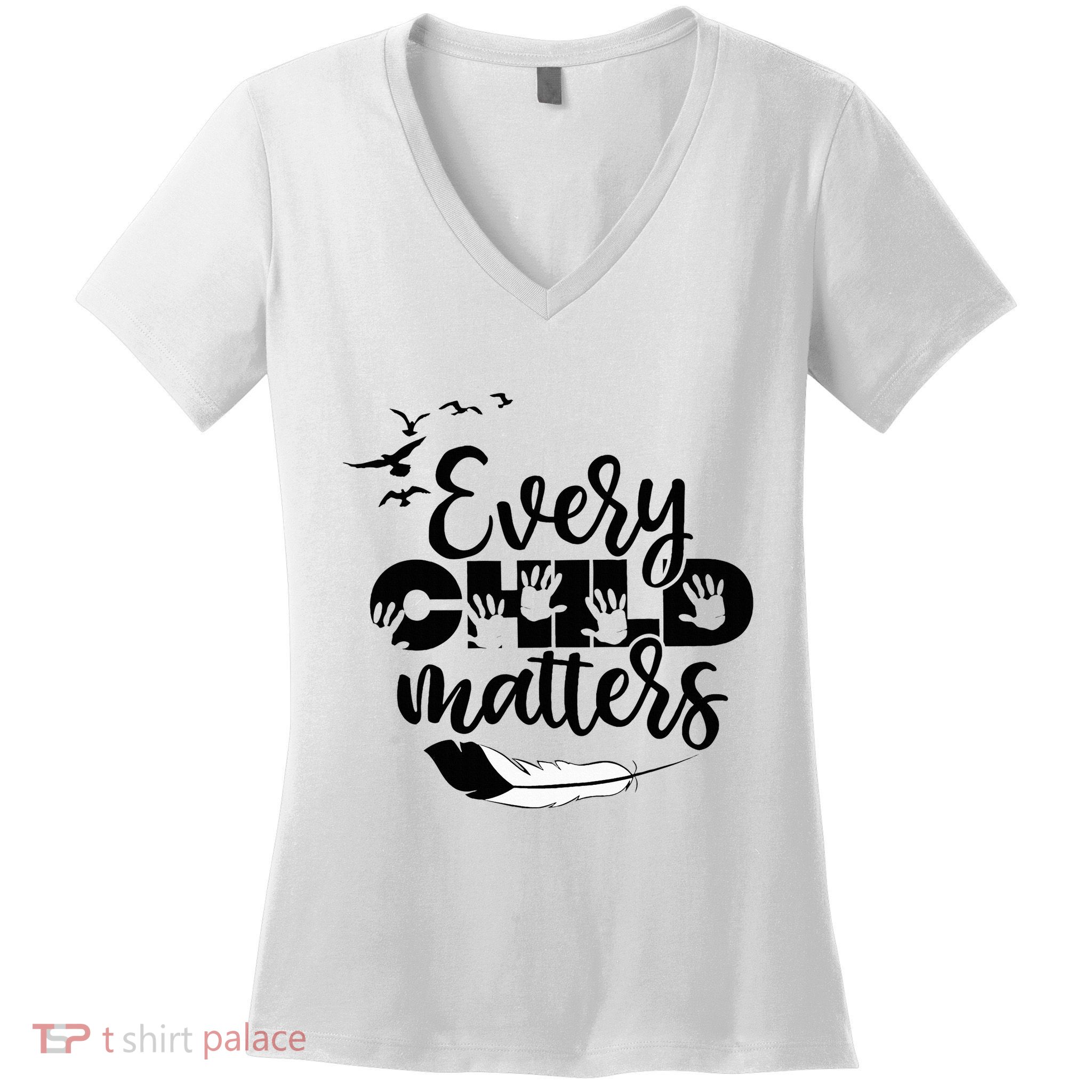 Every Orange Day Child Kindness Matter 2024 Anti Bully Women's V-Neck T-Shirt