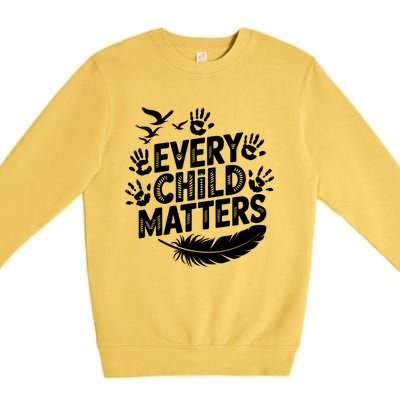 Every Orange Day Child Kindness Matter 2024 Anti Bully Premium Crewneck Sweatshirt